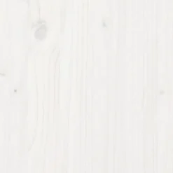 Tête de lit avec étagères blanc 100 cm bois massif de pin vidaXL