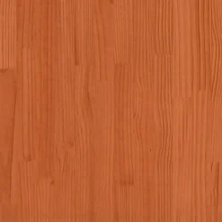 Tête de lit avec étagères marron cire 200 cm bois massif de pin vidaXL