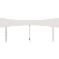 Tête de lit blanc 200 cm bois massif de pin vidaXL