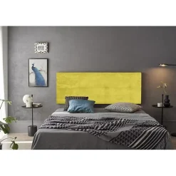 Tête de lit Cala en tissu Cala pistache 90