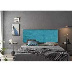Tête de lit Cala en tissu Cala Turquoise 190