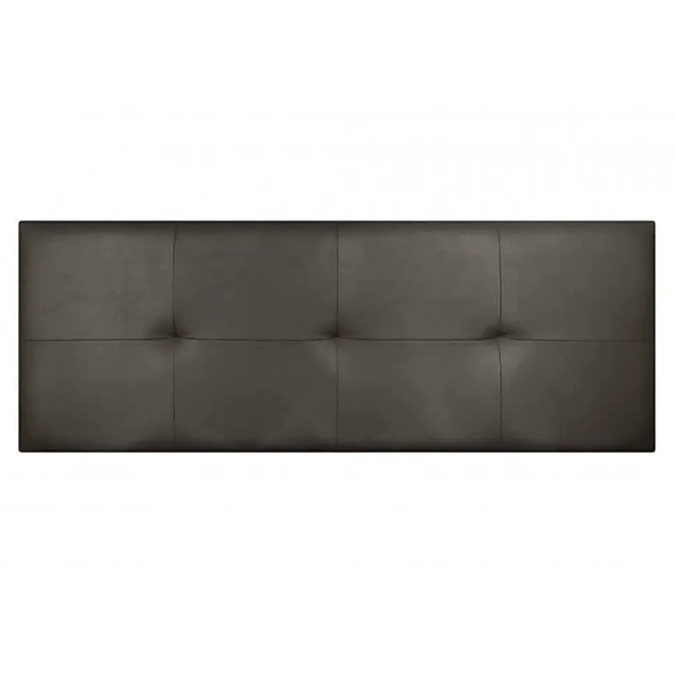 Tête de lit Cala Similicuir Marron 100