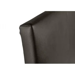 Tête de lit Cala Similicuir Marron 100