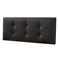 Tête de lit Carla 150x60 cm Noir, rembourrée de Mousse