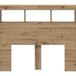 Tête de lit Chêne artisanal 120 x 17 x 102 cm Bois d'ingénierie vidaXL