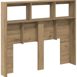 Tête de lit Chêne artisanal 120 x 17 x 102 cm Bois d'ingénierie vidaXL