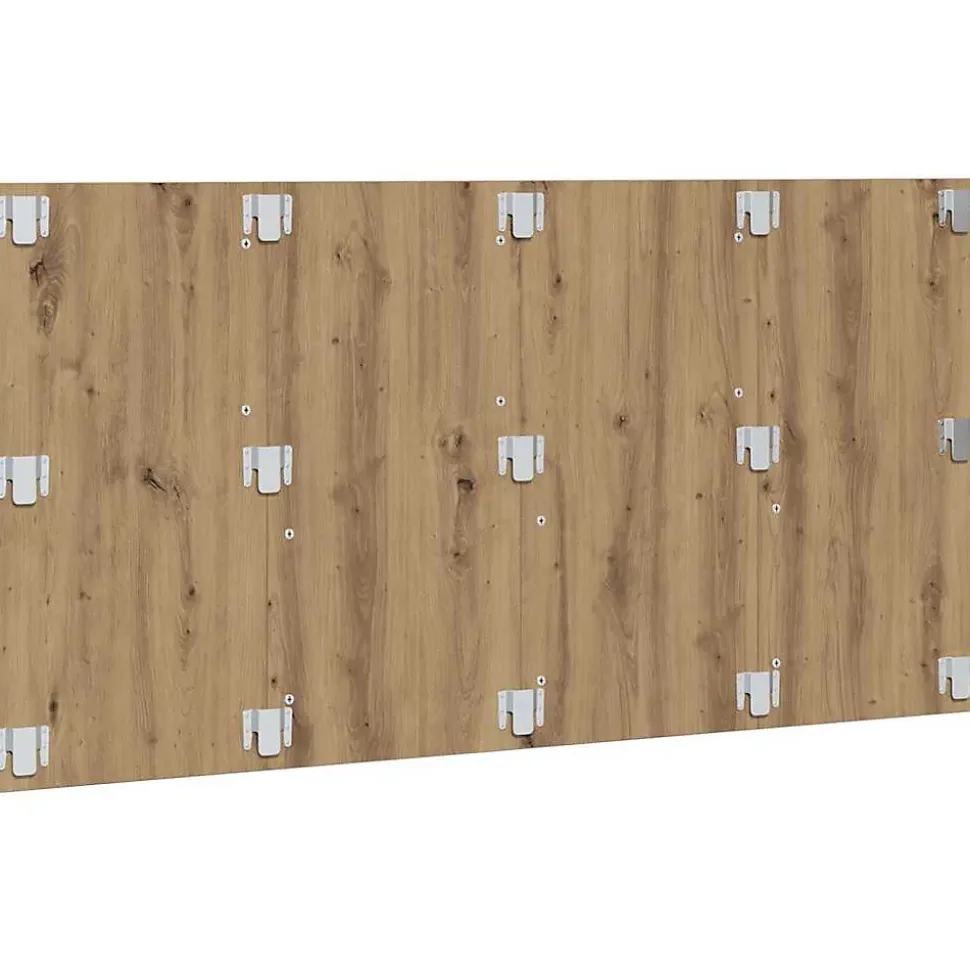 Tête de lit chêne artisanal 160x1,5x80 cm bois d'ingénierie vidaXL