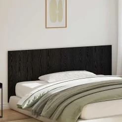 Tête de lit Chêne noir 160 x 1,5 x 80,5 cm Bois d'ingénierie vidaXL