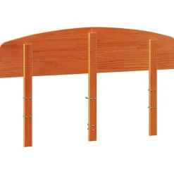 Tête de lit cire marron 150 cm bois massif de pin vidaXL