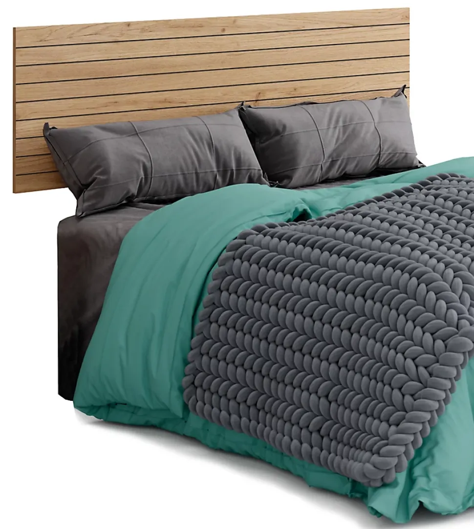 Tête de lit coloris chêne doré - Longueur 160 x Profondeur 1,60 x hauteur 50 cm