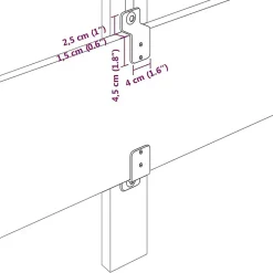 Tête de lit Crème 90 cm tissu vidaXL