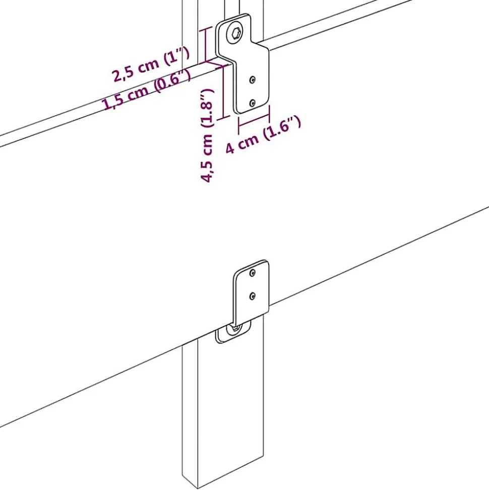 Tête de lit Crème 90 cm tissu vidaXL