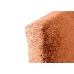 Tête de lit Dalia en tissu Nid Orange 90