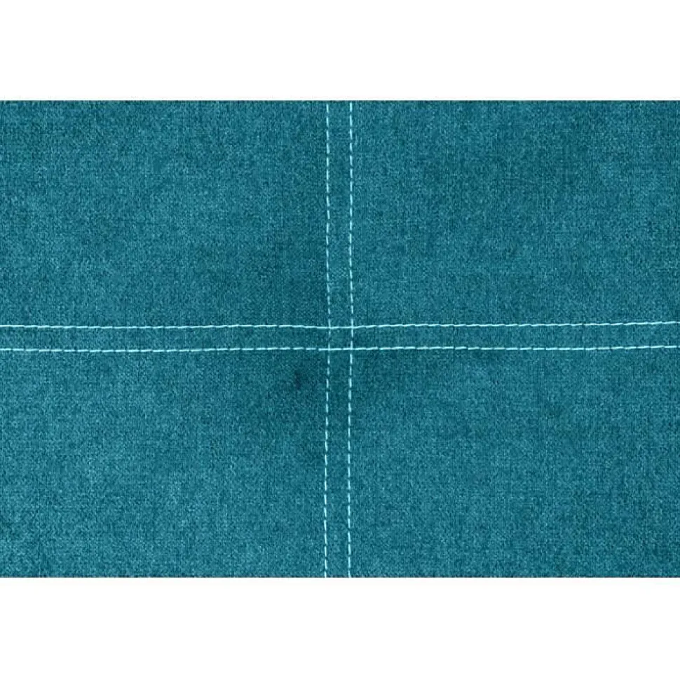 Tête de lit Dalia en tissu Nid Turquoise 160