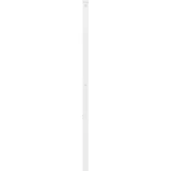 Tête de lit de remplacement métal blanc 150 cm vidaXL