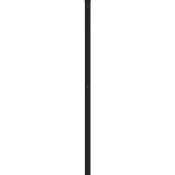 Tête de lit de remplacement métal noir 150 cm vidaXL