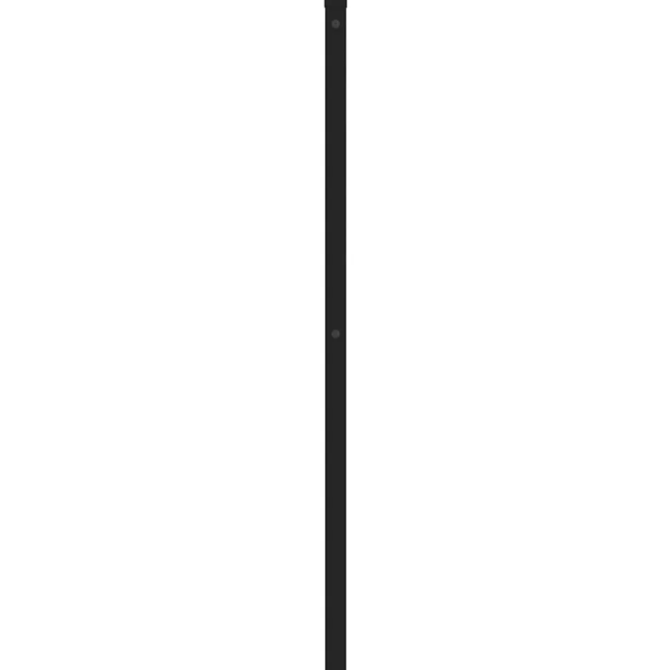 Tête de lit de remplacement métal noir 150 cm vidaXL