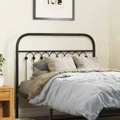 Tête de lit de remplacement métal noir 100 cm vidaXL
