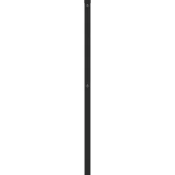 Tête de lit de remplacement métal noir 90 cm vidaXL