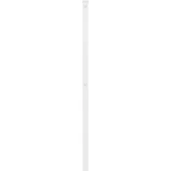 Tête de lit de remplacement métal blanc 80 cm vidaXL