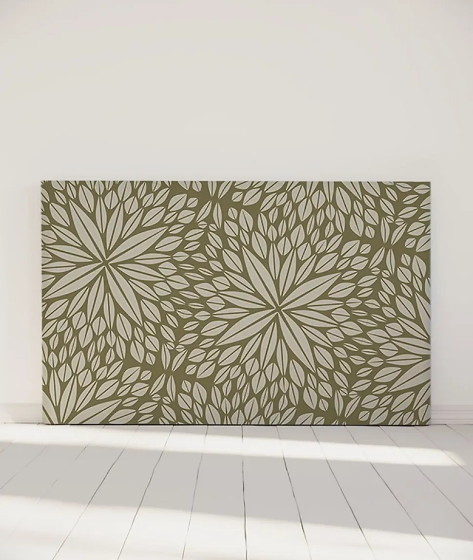 Tête de lit déhoussable Aloe 180x110 cm Coloris Terre