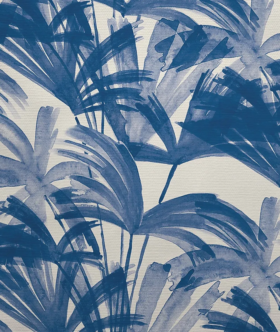 Tête de lit déhoussable Anni 180x110 cm Coloris Bleu