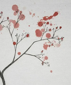 Tête de lit déhoussable Arbre 140x110 cm