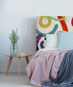 Tête de lit déhoussable Floating Colors 160x110 cm