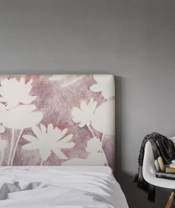 Tête de lit déhoussable Haku 160x110 cm Coloris Rose pâle