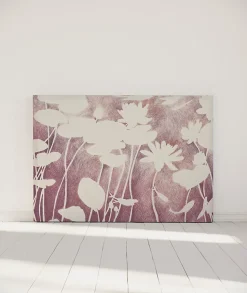Tête de lit déhoussable Haku 140x110 cm Coloris Rose pâle