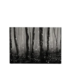 Tête de lit déhoussable Lucioles 140x110 cm Coloris Noir