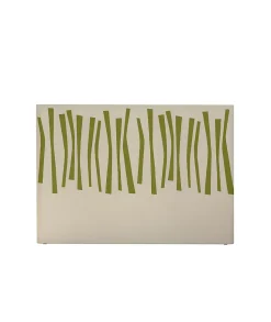 Tête de lit déhoussable Palissade 140x110 cm Coloris Vert