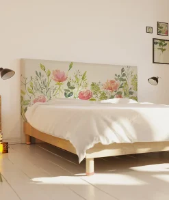 Tête de lit déhoussable Roseraie 180x110 cm