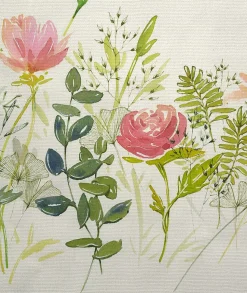 Tête de lit déhoussable Roseraie 140x110 cm