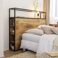 Tête de lit en bois de manguier 160 cm Armelle