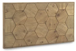 Tête de lit en frêne coloris naturel 110x60 cm