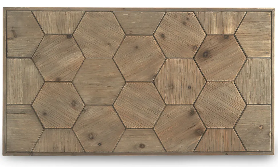 Tête de lit en frêne coloris naturel 110x60 cm