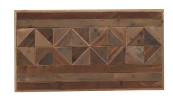 Tête de lit en frêne recyclé 165x60 cm