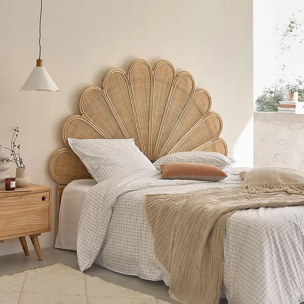 Tête de lit en rotin et cannage 180 cm