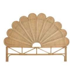 Tête de lit en rotin et cannage 180 cm