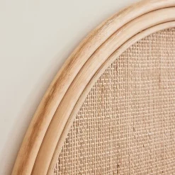 Tête de lit en rotin et cannage 90 cm
