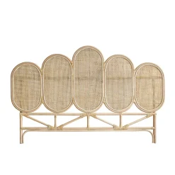 Tête de lit en rotin et cannage 160 cm