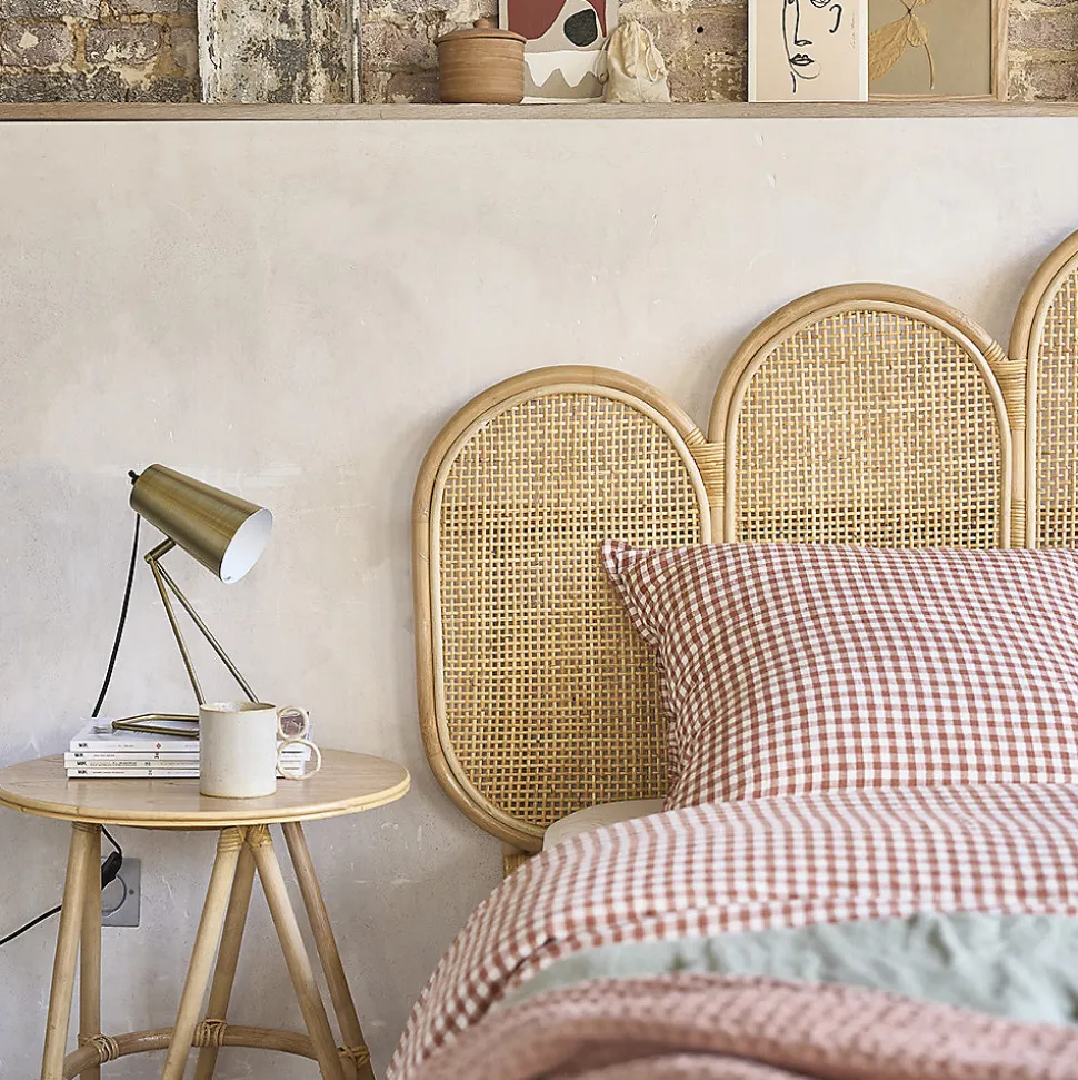 Tête de lit en rotin et cannage 160 cm