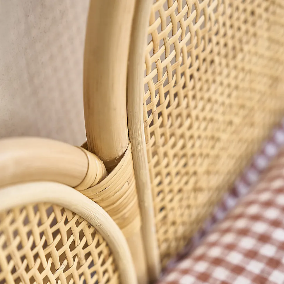 Tête de lit en rotin et cannage 160 cm