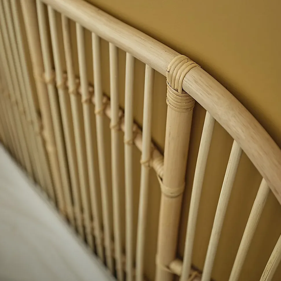 Tête de lit en rotin naturel 160 cm