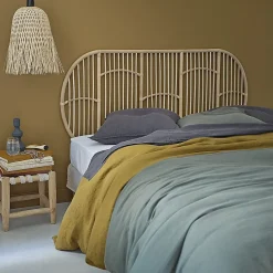 Tête de lit en rotin naturel 160 cm