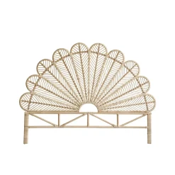 Tête de lit en rotin naturel 180 cm