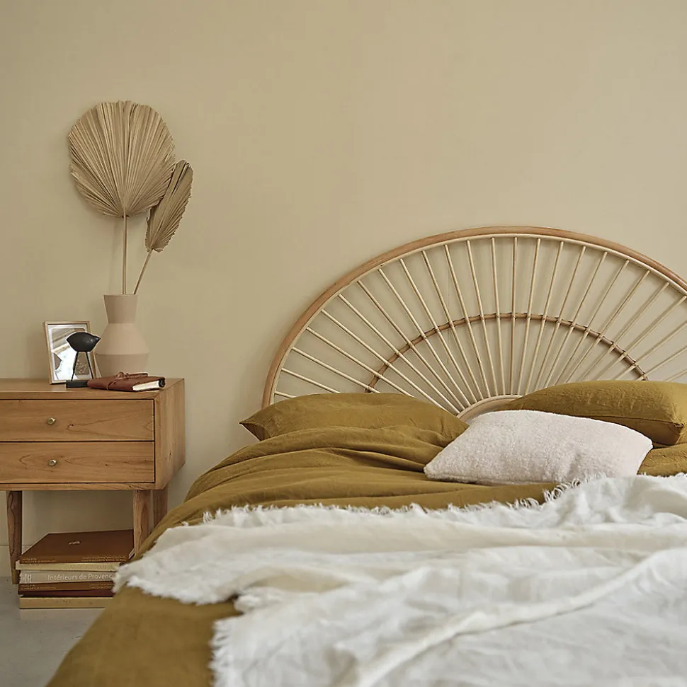 Tête de lit en rotin naturel 160 cm