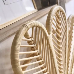 Tête de lit en rotin naturel 140 cm