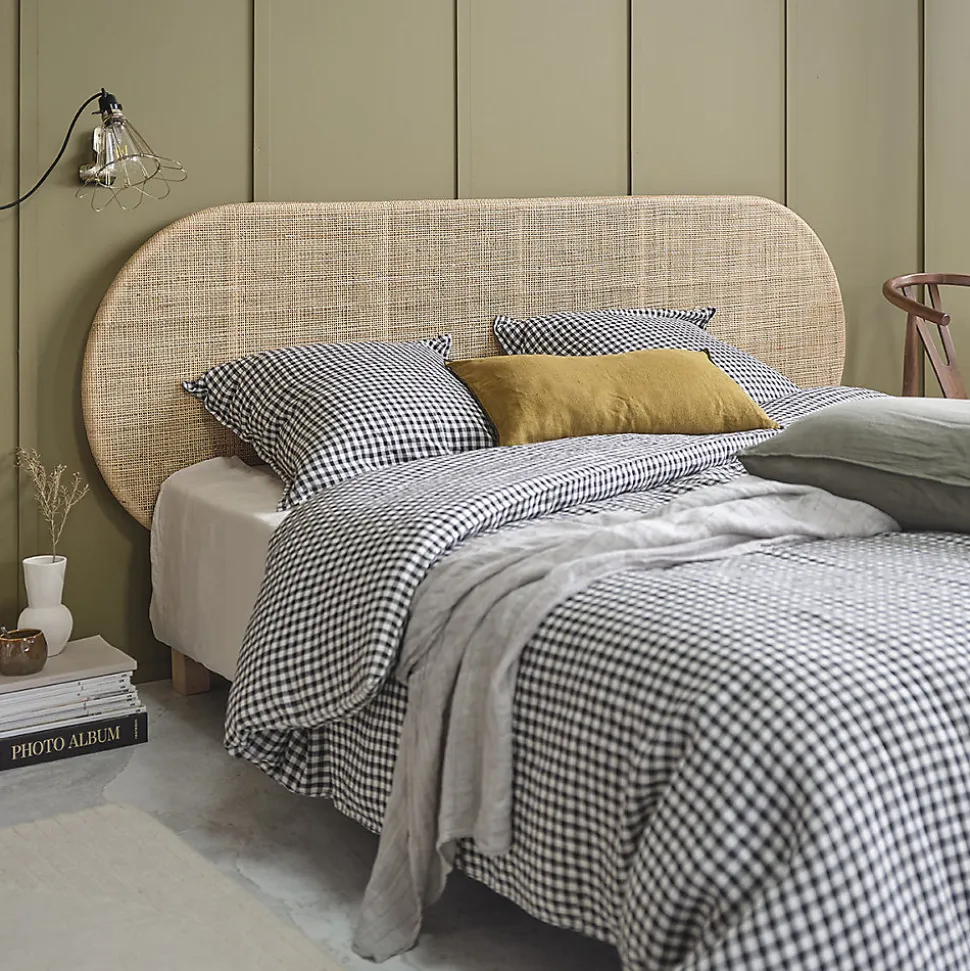 Tête de lit en rotin naturel 180 cm